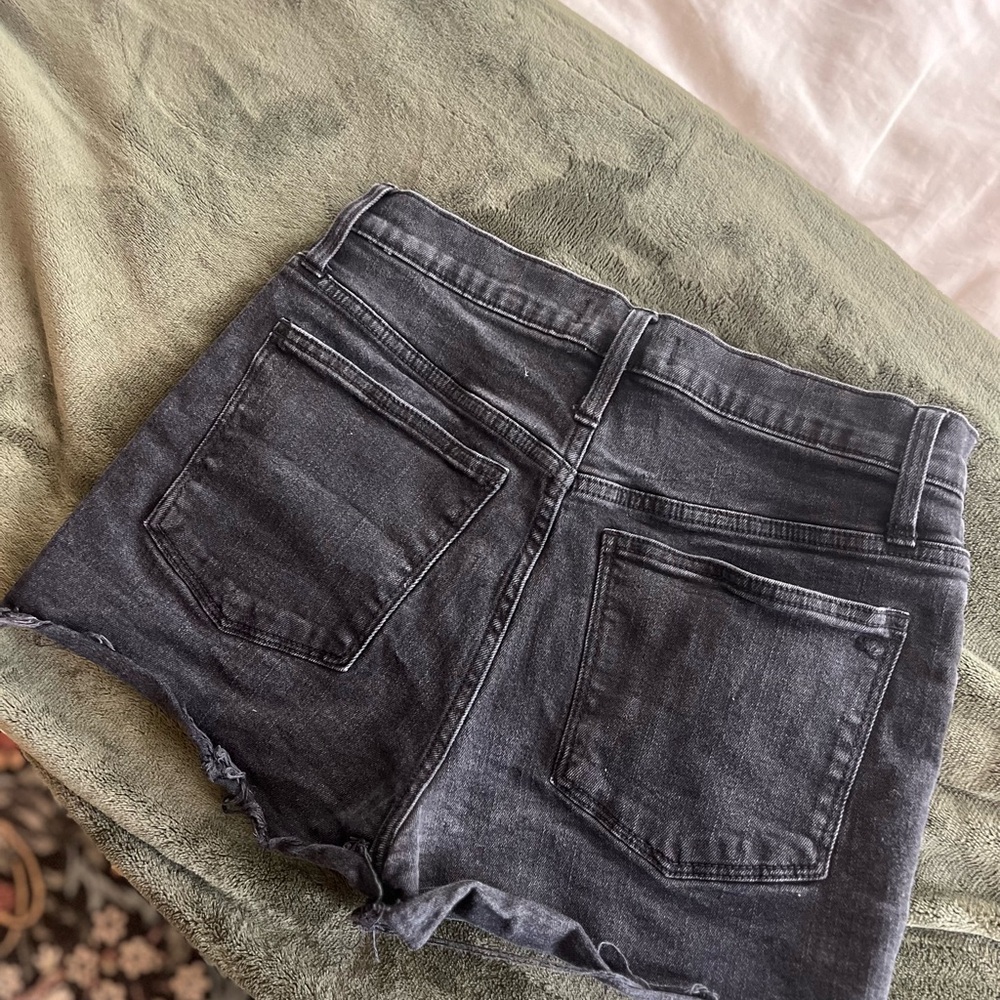 Madewell Charcoal Denim Shorts - Picture 3 of 3